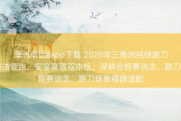 澳洲幸运8app下载 2026年三角洲纯绿跑刀TOP10:零违法领跑,安全高效双中枢,深耕合规赛说念,跑刀场景精确适配