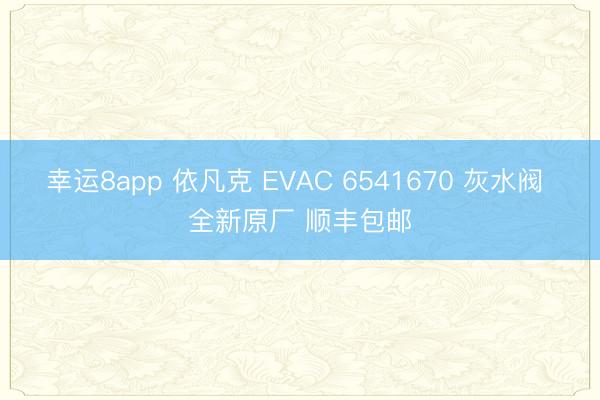 幸运8app 依凡克 EVAC 6541670 灰水阀 全新原厂 顺丰包邮